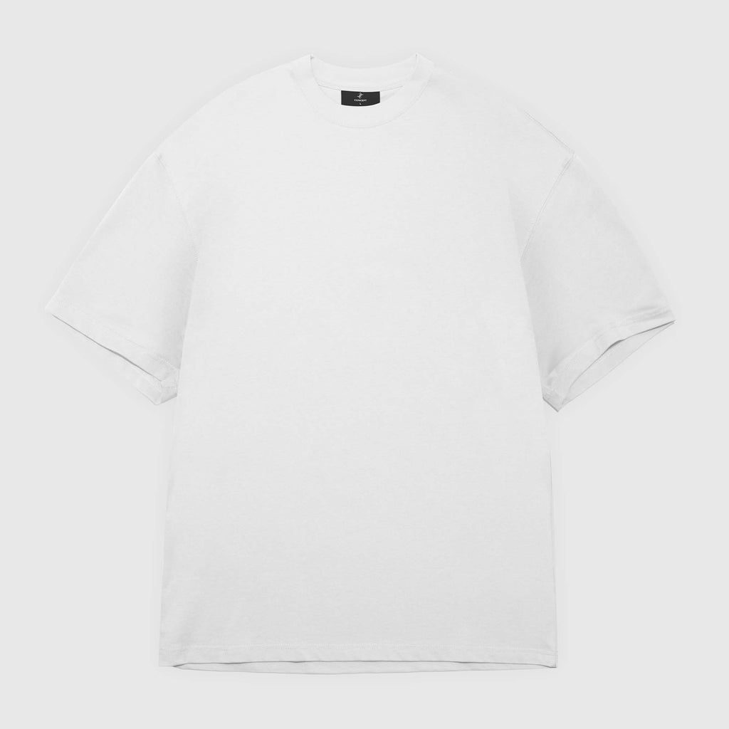 All White 3-Pack - Heavy Loose Fit T-Shirt