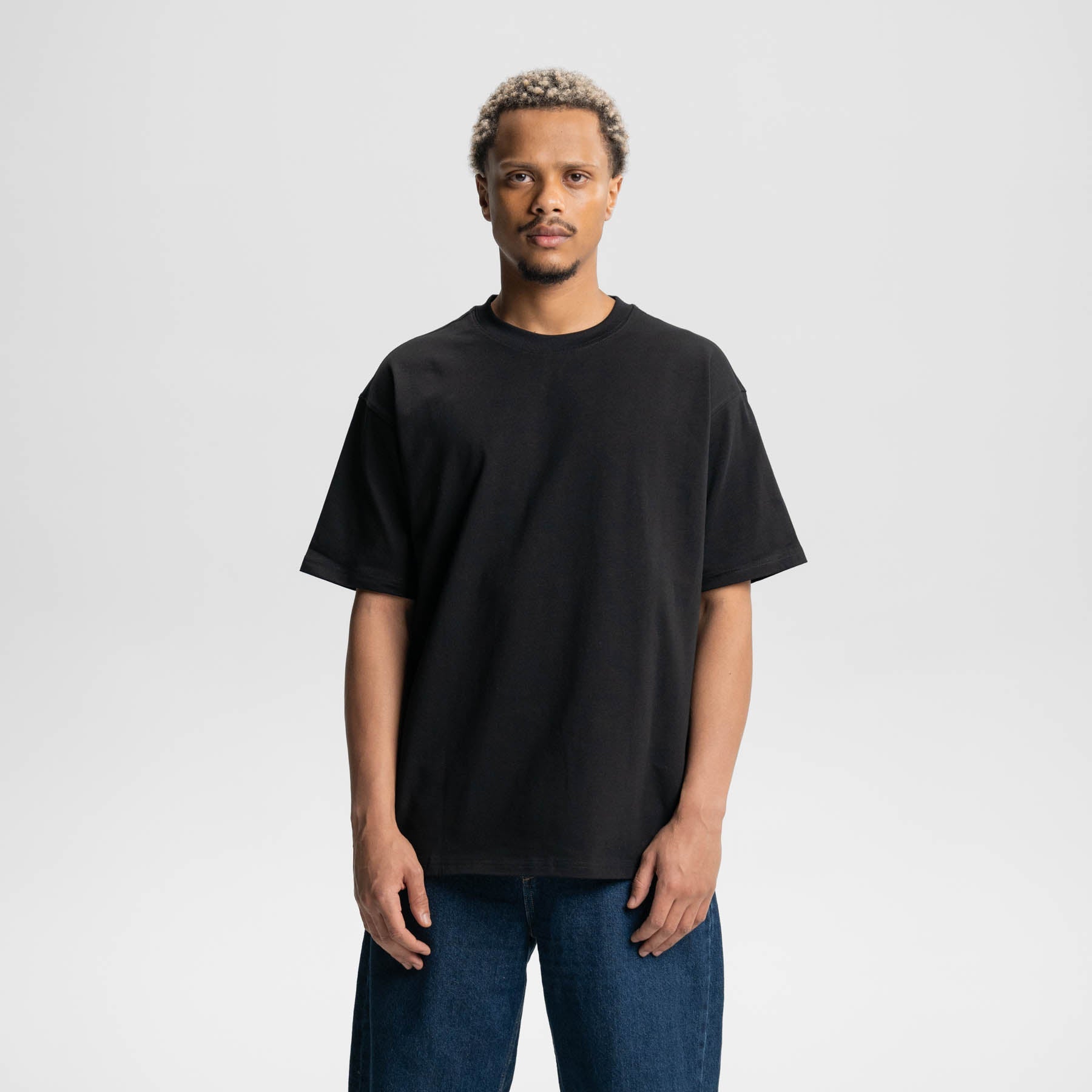 All Black 3-Pack - Heavy Loose Fit T-Shirt