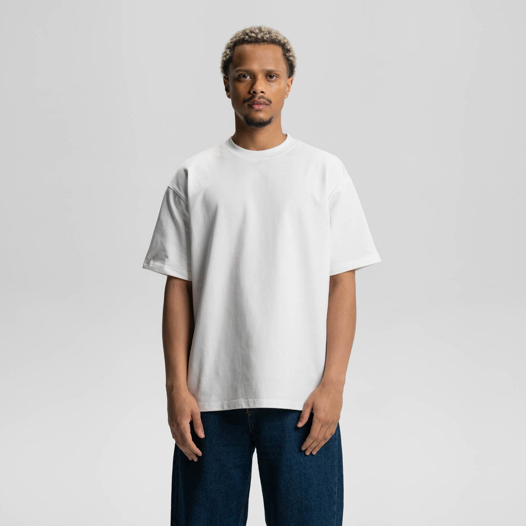 All White 3-Pack - Heavy Loose Fit T-Shirt
