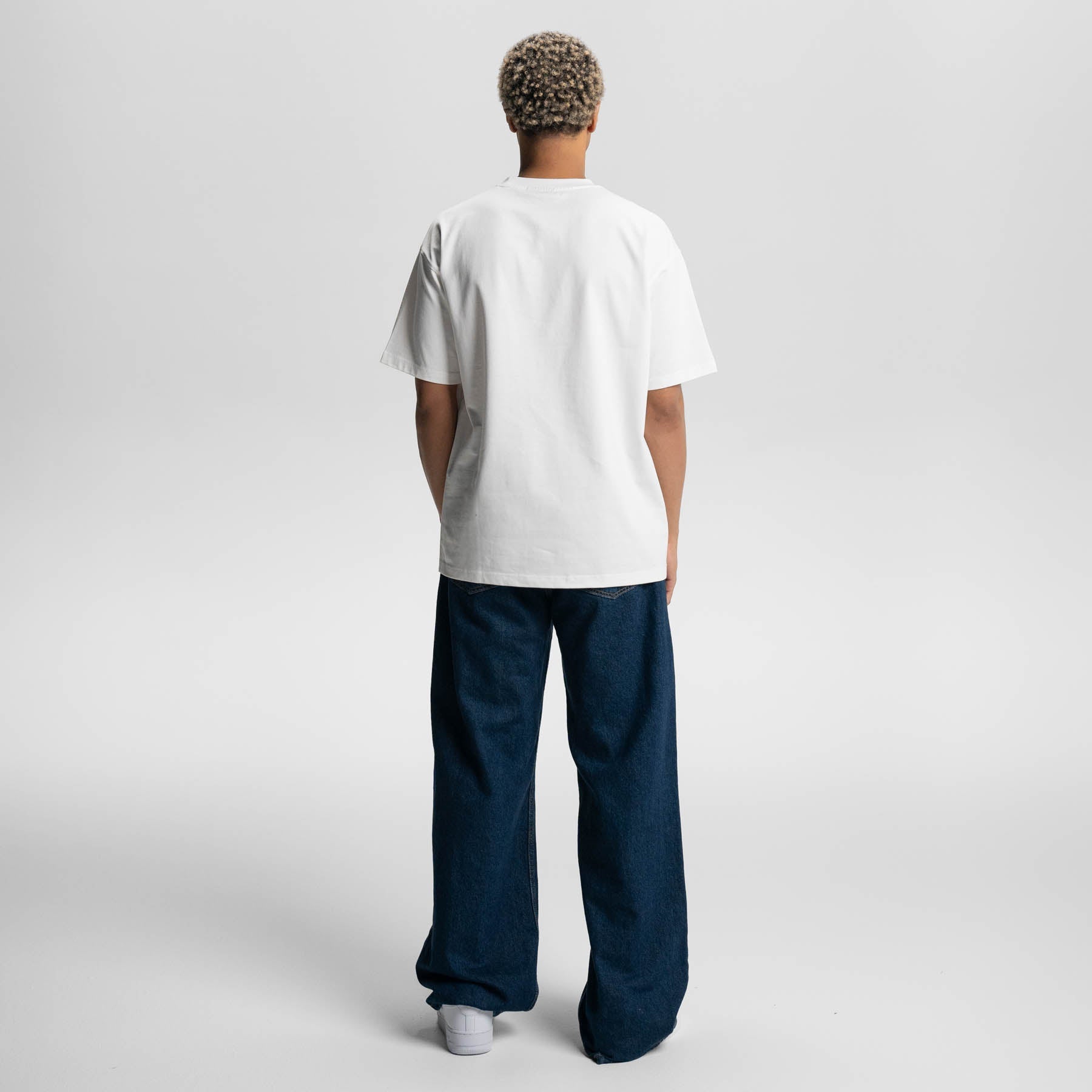 All White 3-Pack - Heavy Loose Fit T-Shirt