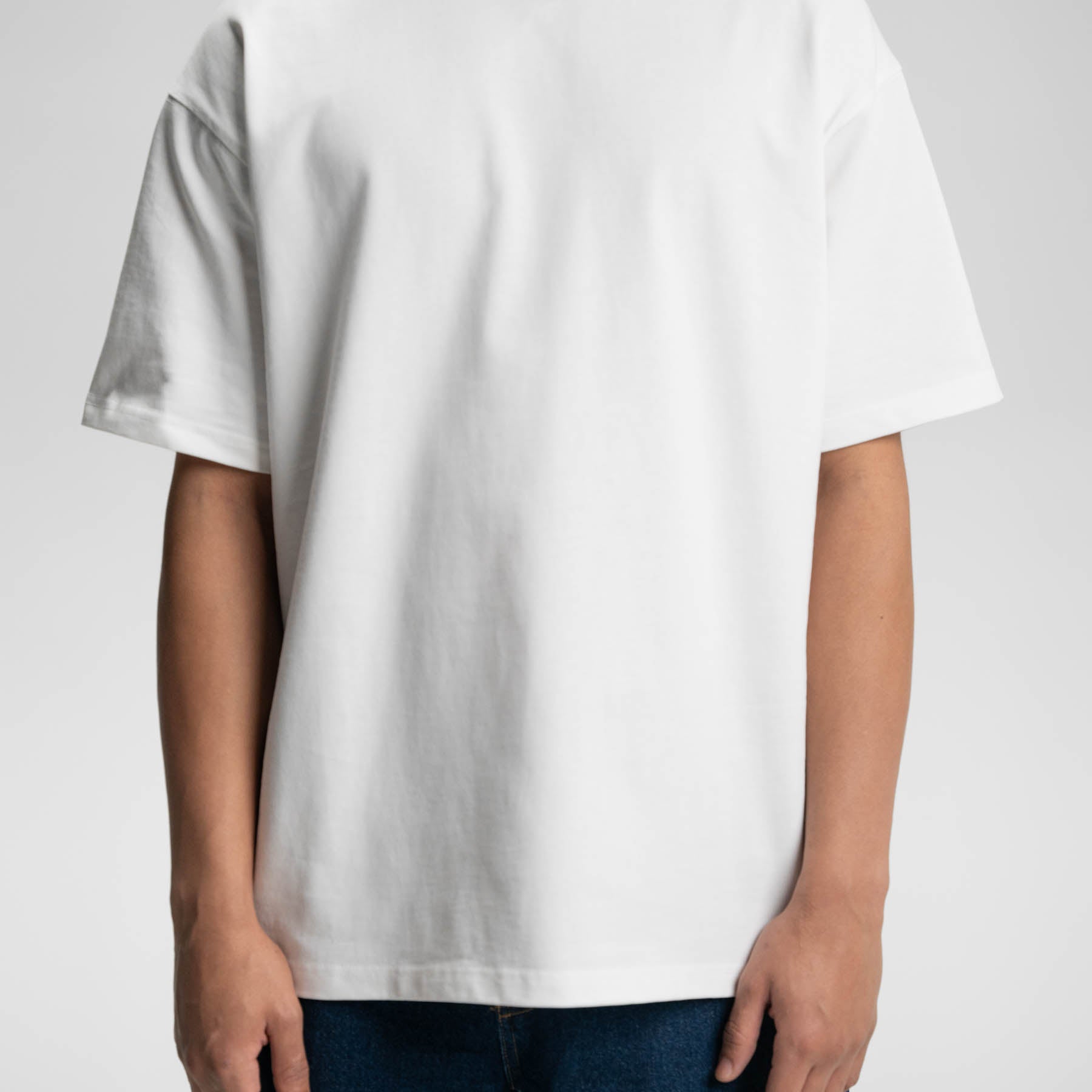 All White 3-Pack - Heavy Loose Fit T-Shirt