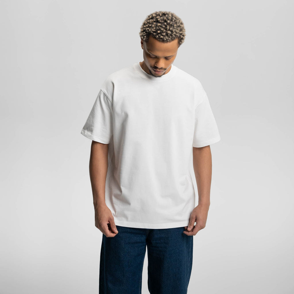 All White 3-Pack - Heavy Loose Fit T-Shirt