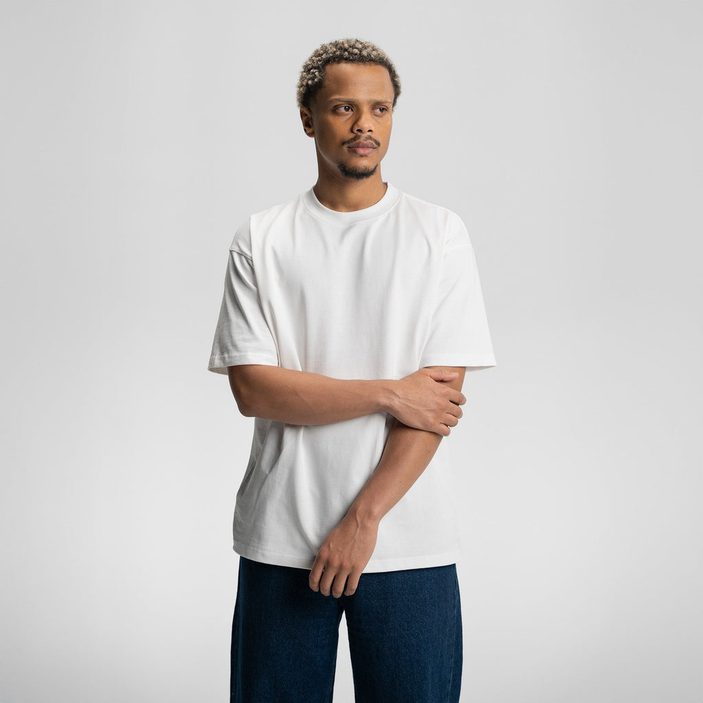 All White 3-Pack - Heavy Loose Fit T-Shirt